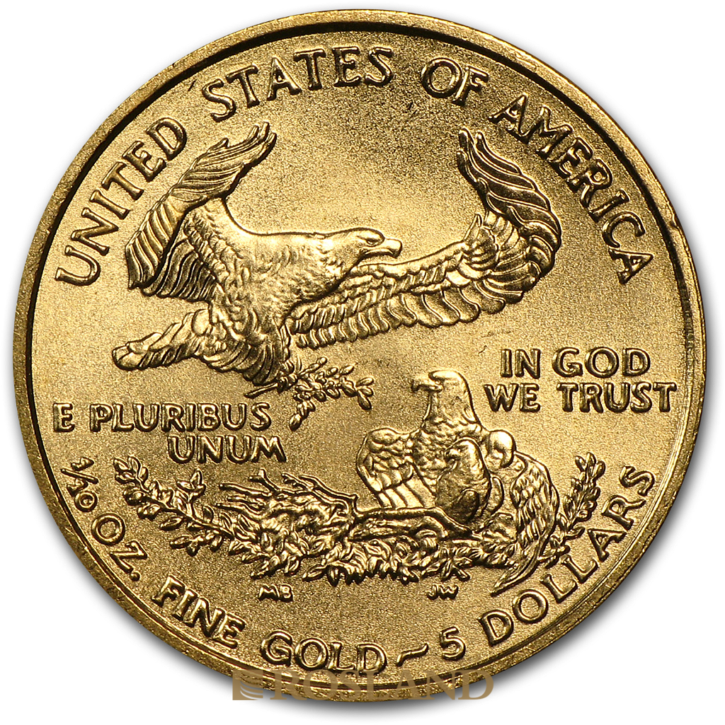 1/10 Unze Goldmünze American Eagle 2003