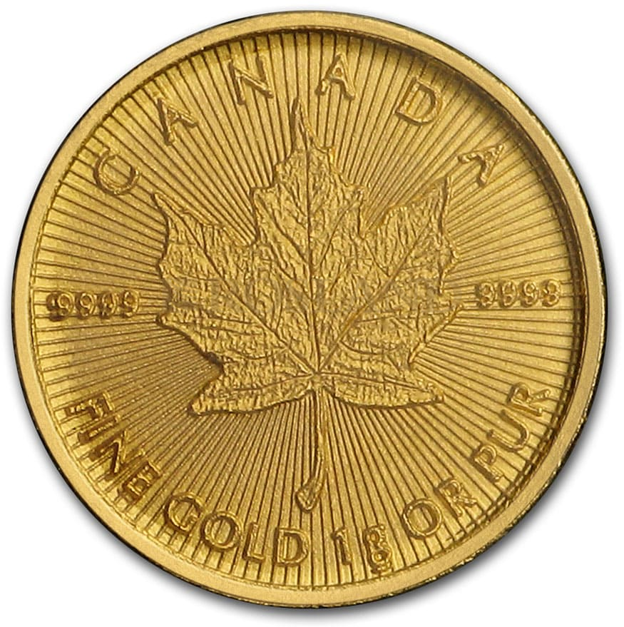 25x1 Gramm Goldmünze Maple Leaf 2020 (Maplegram25™)