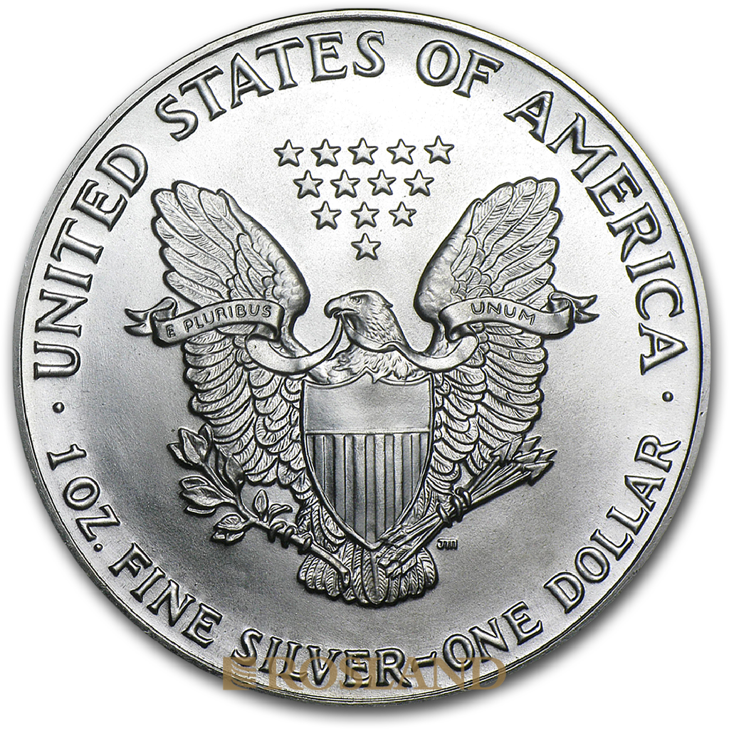 1 Unze Silbermünze American Eagle 1988