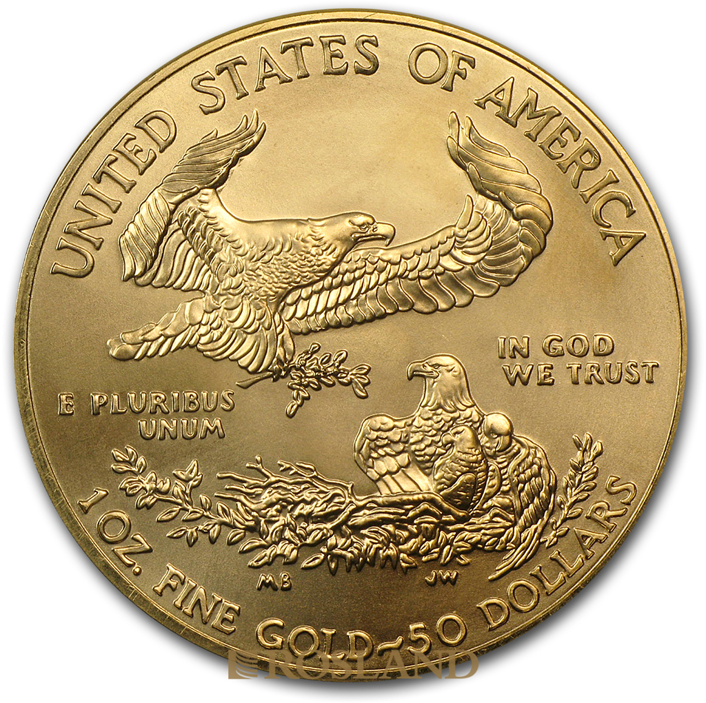 1 Unze Goldmünze American Eagle 2010