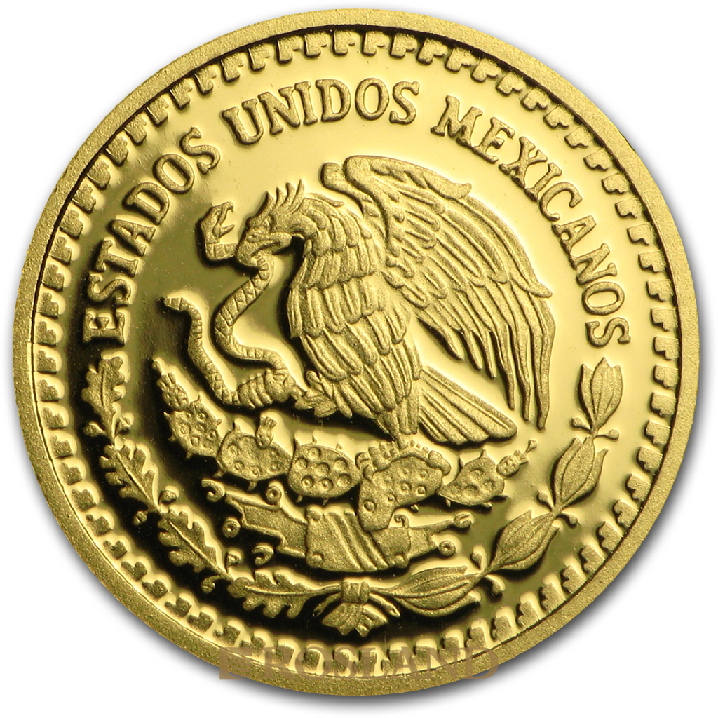 1,9 Unzen 5 Goldmünzen Set Mexican Libertad 2017 PP (Box, Zertifikat)