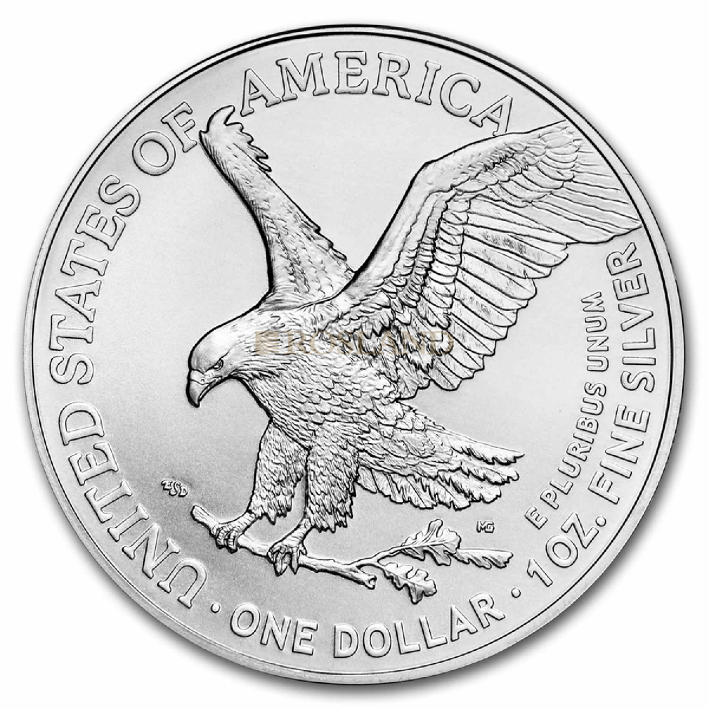 1 Unze Silbermünze American Eagle 2025 NGC MS-70 First Day of issue