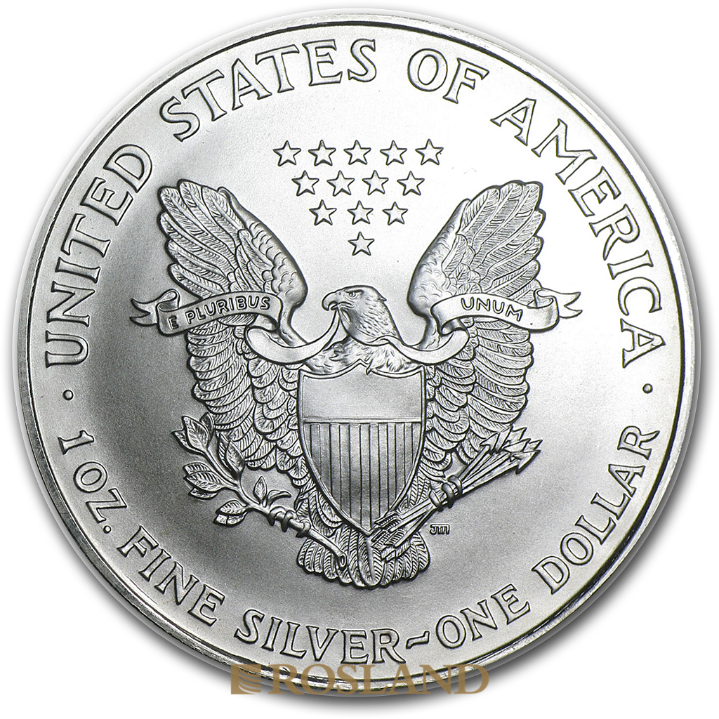 1 Unze Silbermünze American Eagle 1997 PCGS MS-70