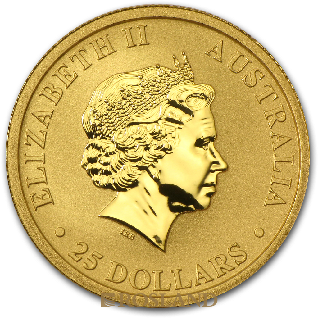 1/4 Unze Goldmünze Australien Känguru 2015