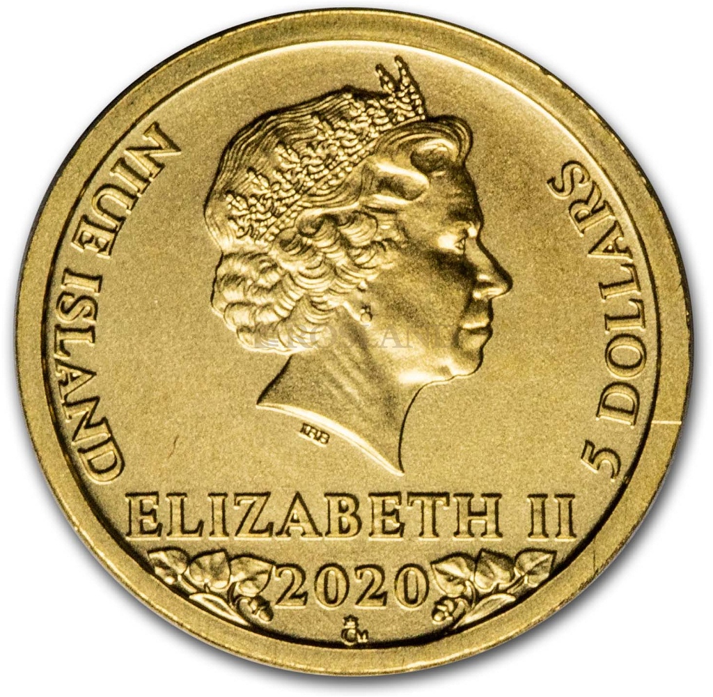 1/25 Unzen Goldmünze Tschechischer Löwe 2020