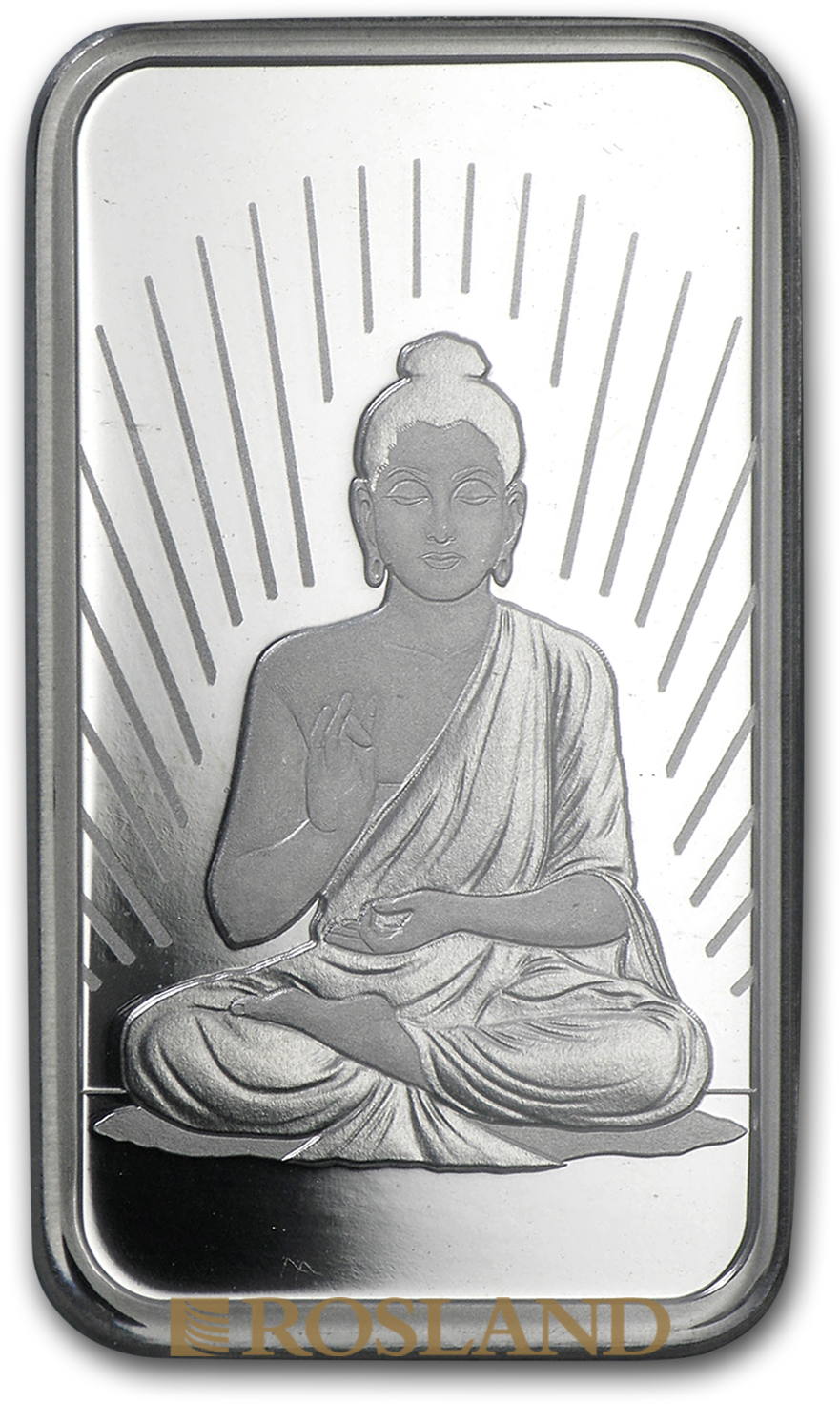 10 Gramm Silberbarren PAMP Religion - Buddha