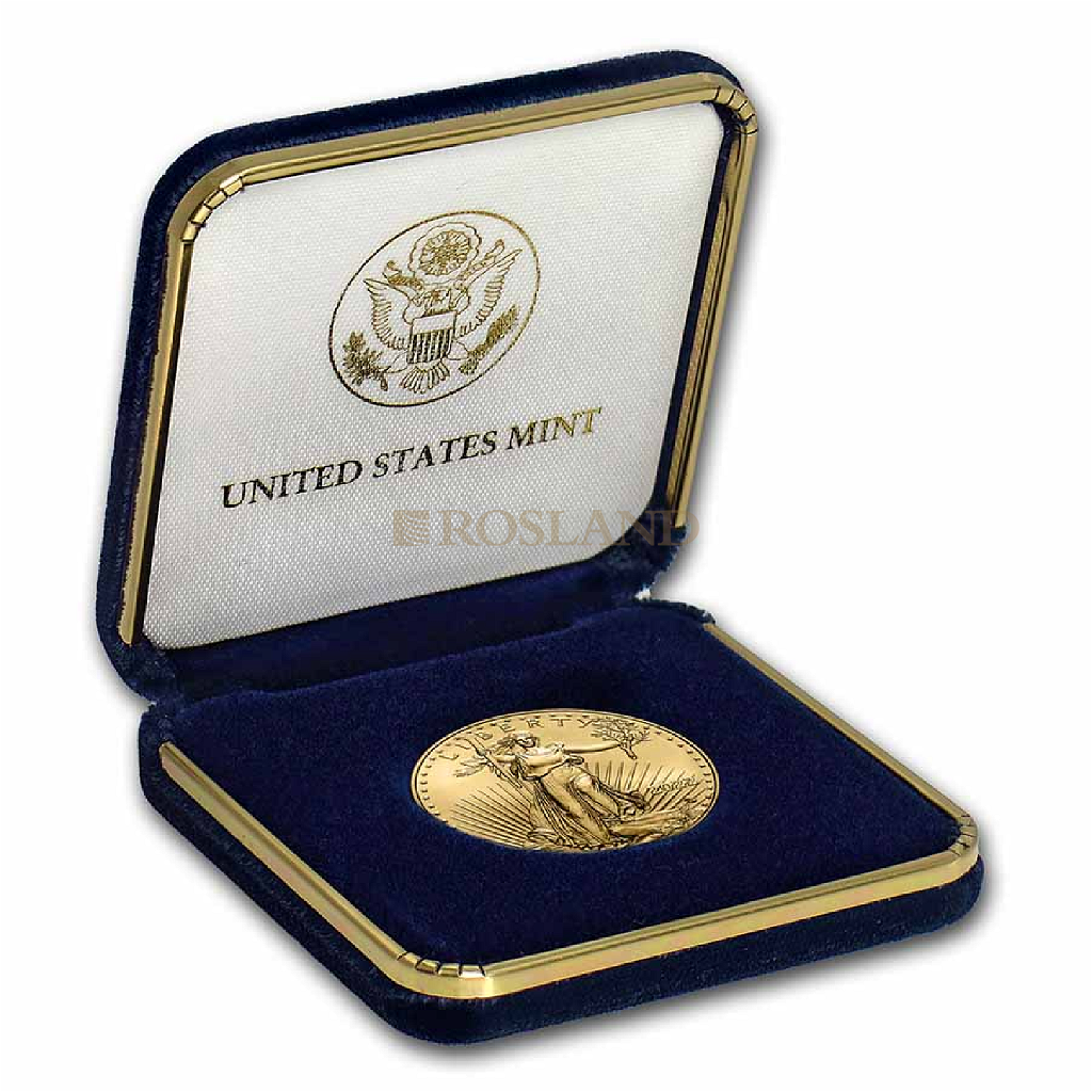 1 Unze Goldmünze American Eagle 2022 (Box)