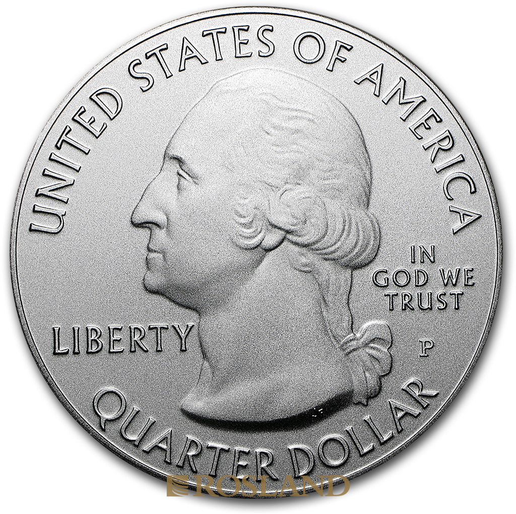 5 Unzen Silbermünze ATB Shawnee National Forest 2016 P (Box, Zertifikat)
