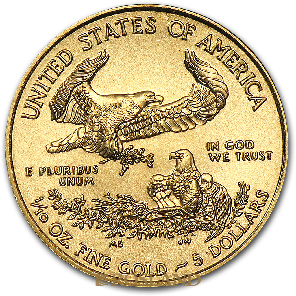 1/10 Unze Goldmünze American Eagle 2014