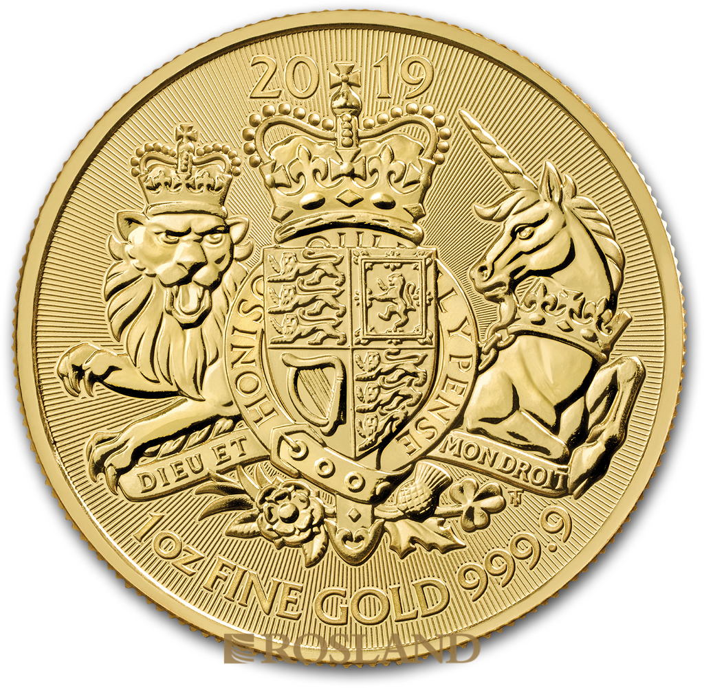 1 Unze Goldmünze Great Britain The Royal Arms 2019