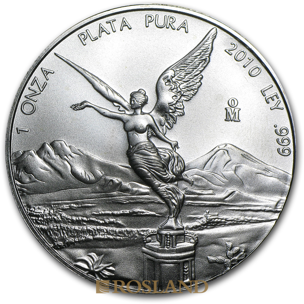 1 Unze Silbermünze Mexican Libertad 2010