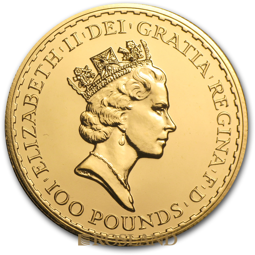 1 Unze Goldmünze Britannia 1997