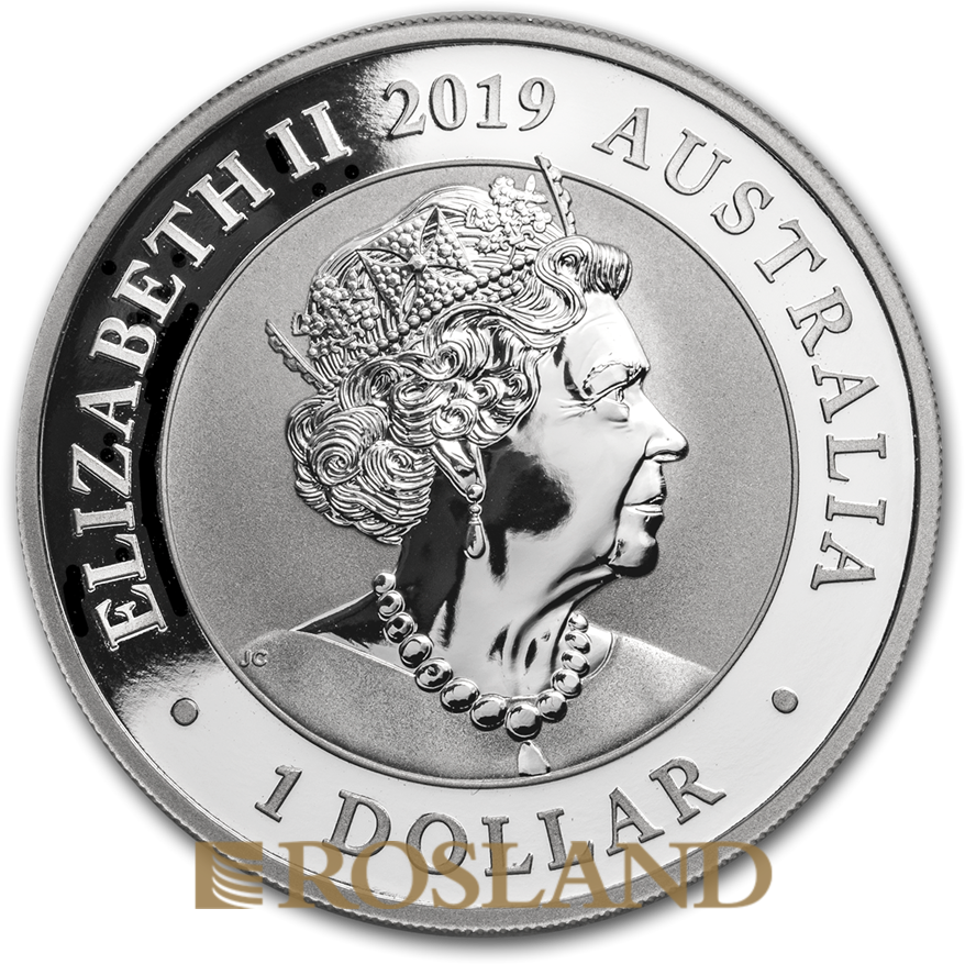 1 Unze Silbermünze Australien Schwan 2019 PCGS MS-70 (FD)