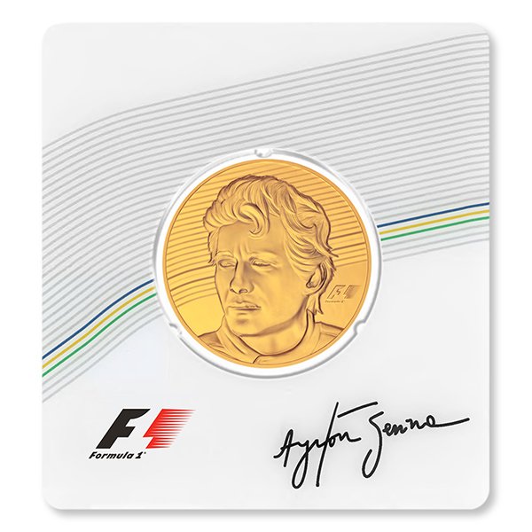 5 Unzen Ayrton Senna Formel 1® Collection 2017 PP (Box, Zertifikat)