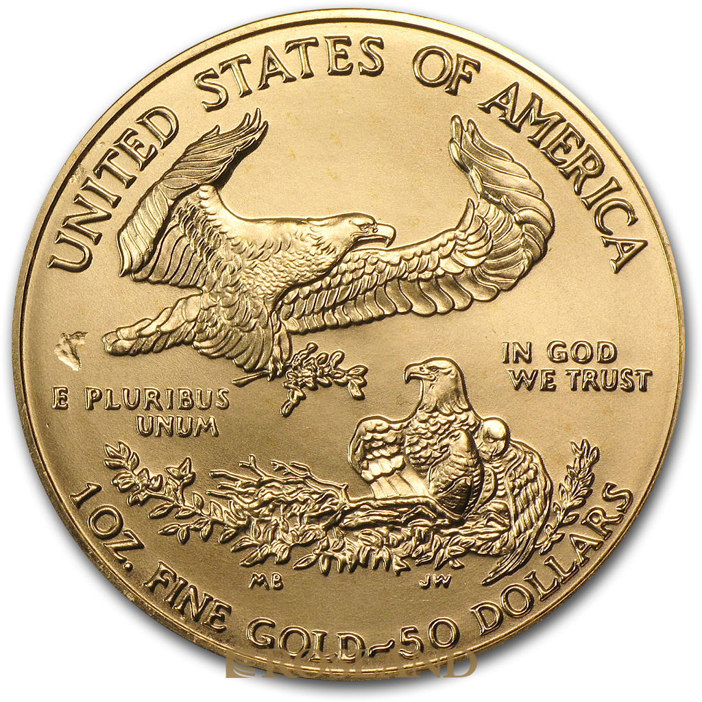 1 Unze Goldmünze American Eagle 1999