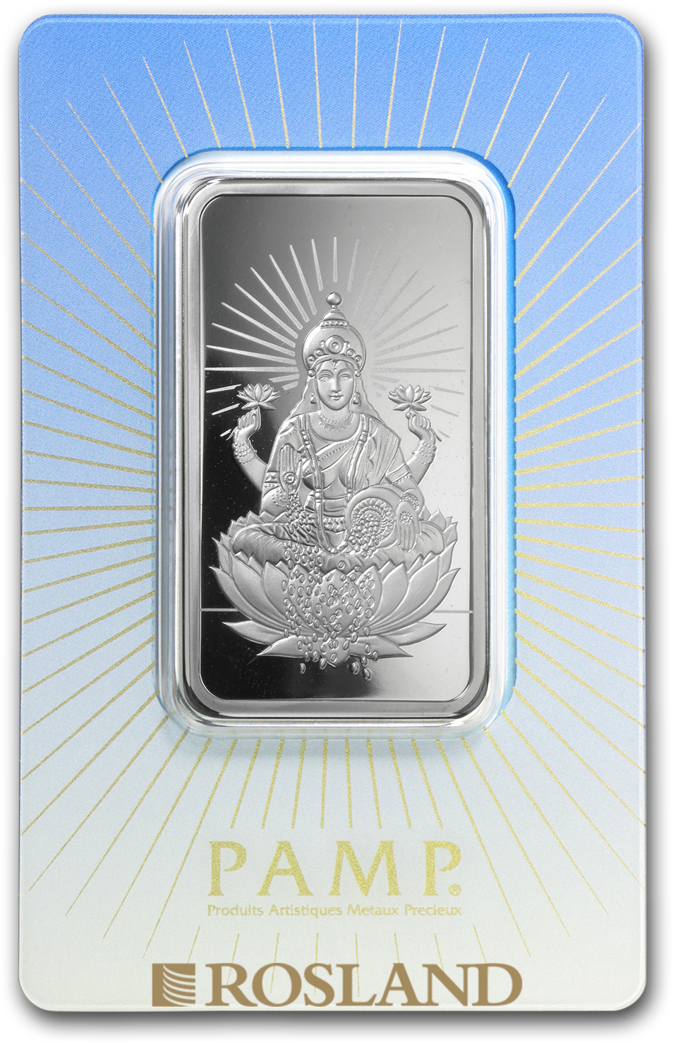 1 Unze Silberbarren PAMP Religion - Lakshmi