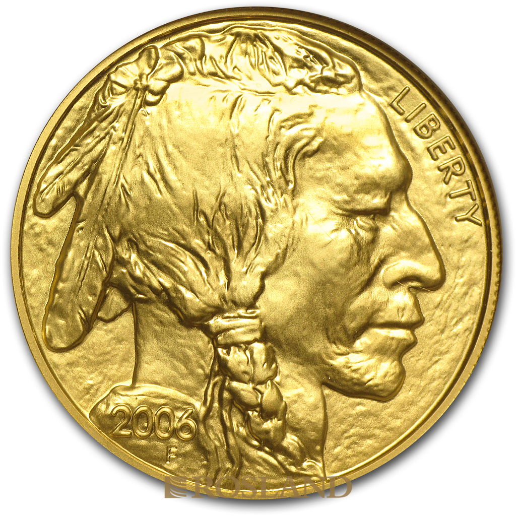 1 Unze Goldmünze American Buffalo 2006
