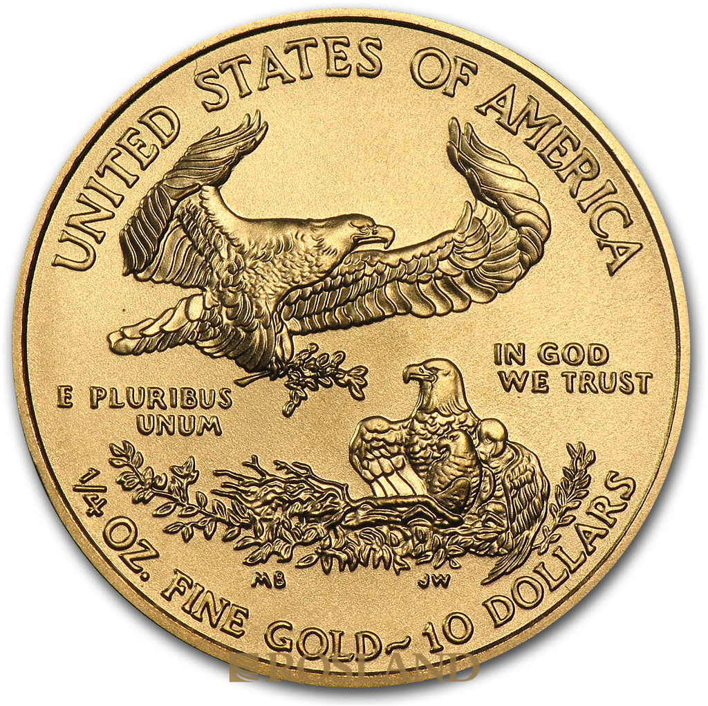 1/4 Unze Goldmünze American Eagle 2013