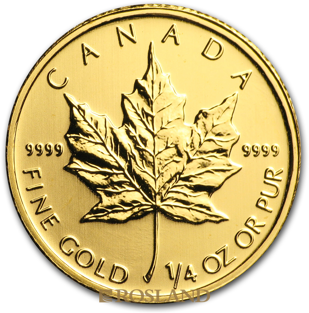 1/4 Unze Goldmünze Kanada Maple Leaf 2011