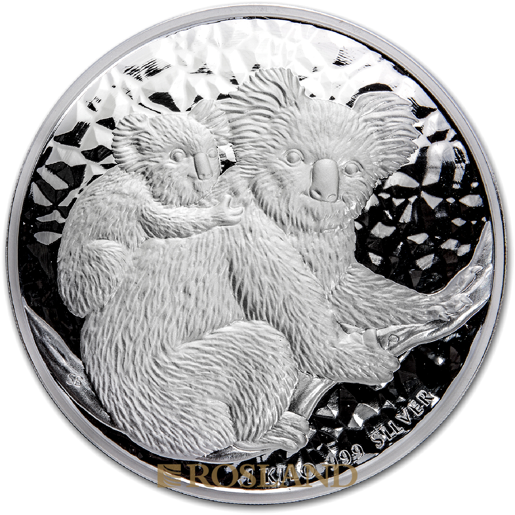 1 Kilogramm Silbermünze Koala 2008