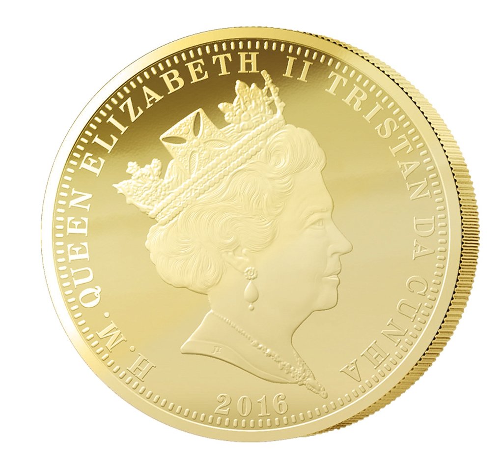 1 Unze Goldmünze Das Porträt der Königin 2016 PP (Box, Zertifikat)