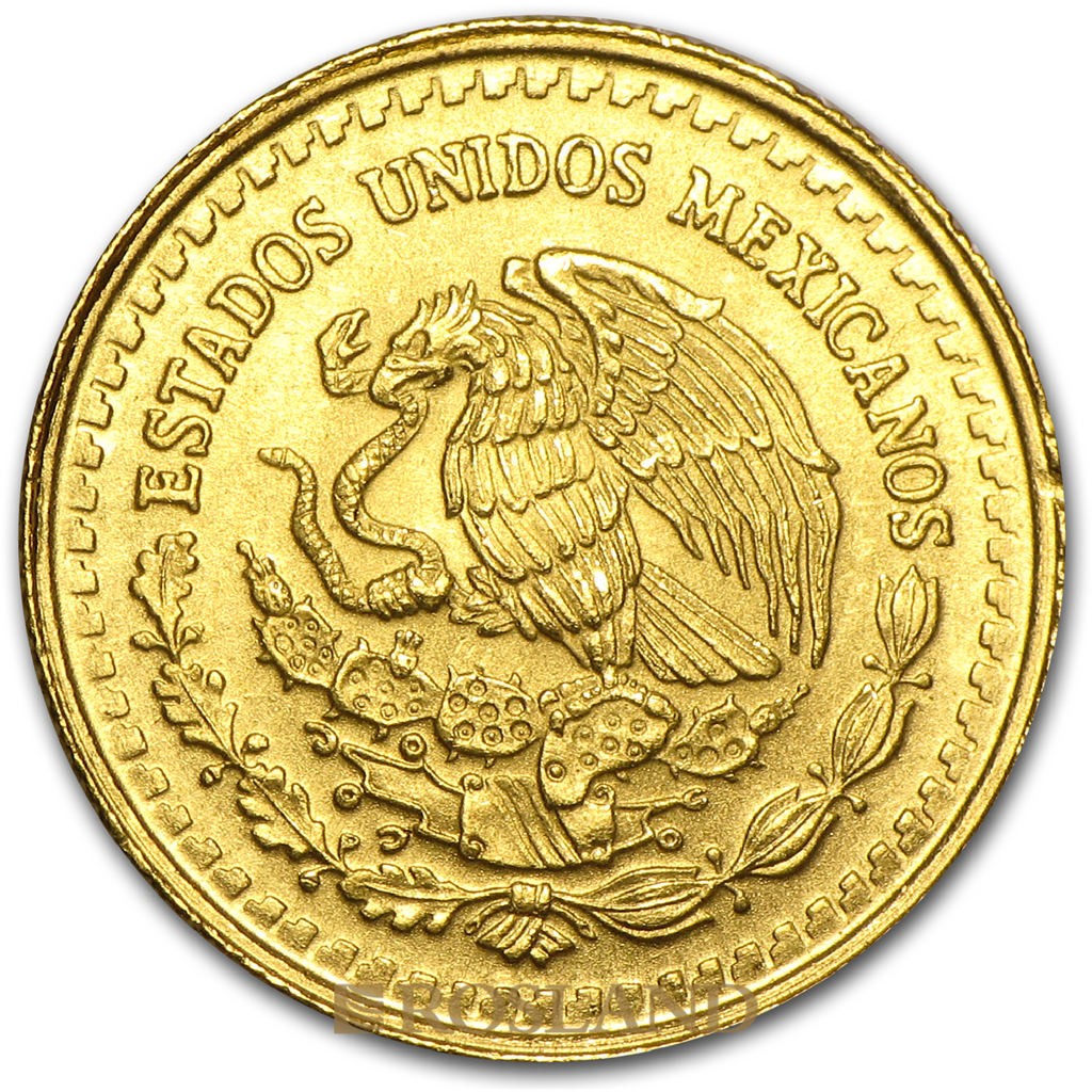 1/10 Unze Goldmünze Mexican Libertad 1991