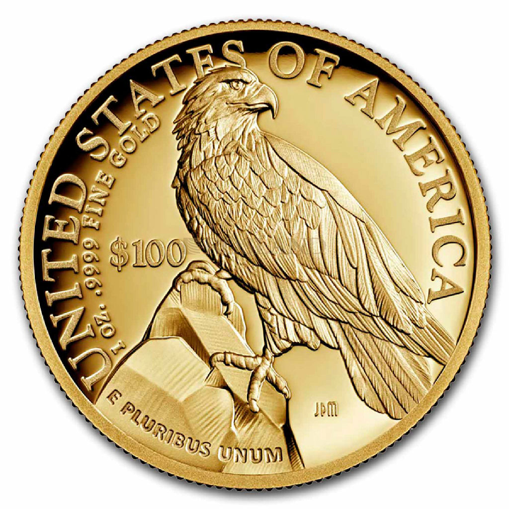 1 Unze Goldmünze American Liberty 2023 PL (HR, Box, Zertifikat)