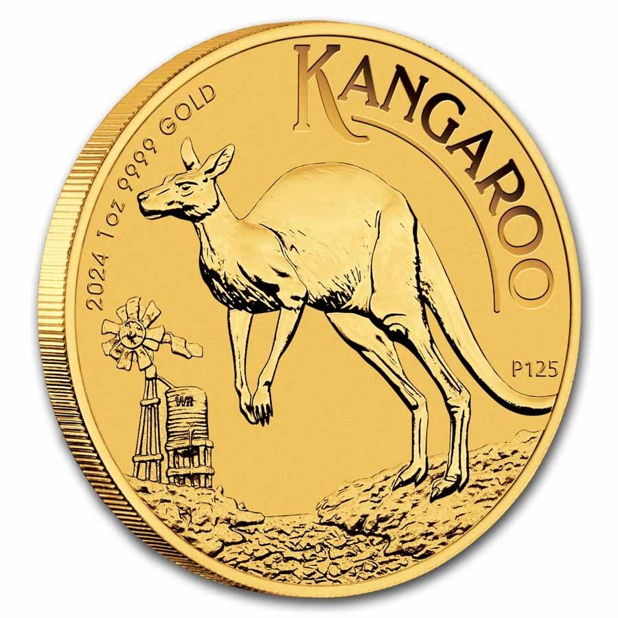 1 Unze Goldmünze Australien Känguru 2024