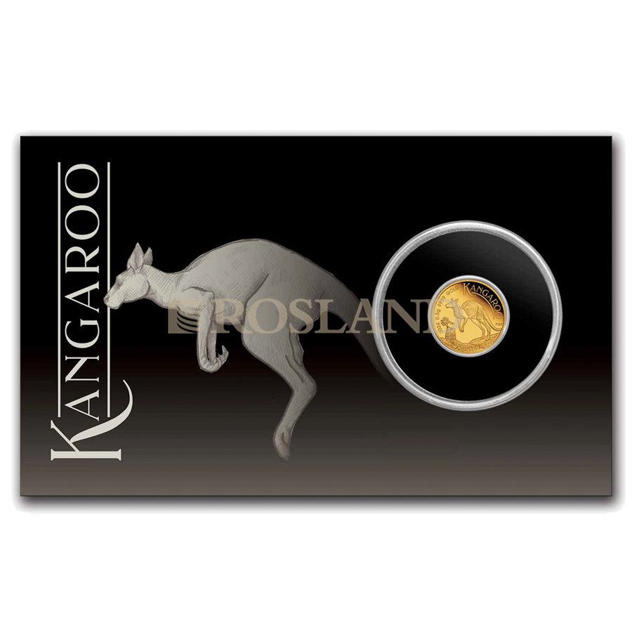 1/2 Gramm Goldmünze Australien Känguru 2024 (Blister, Zertifikat)