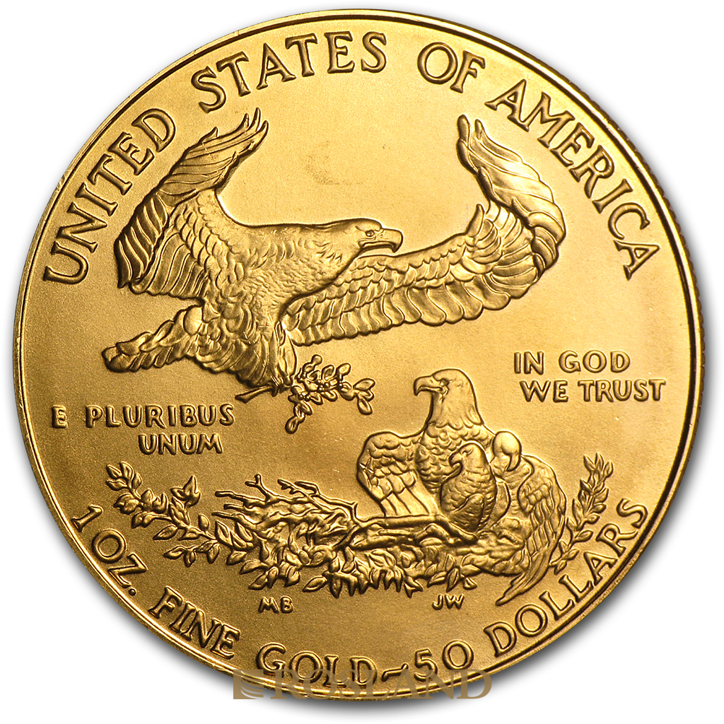 1 Unze Goldmünze American Eagle 1993