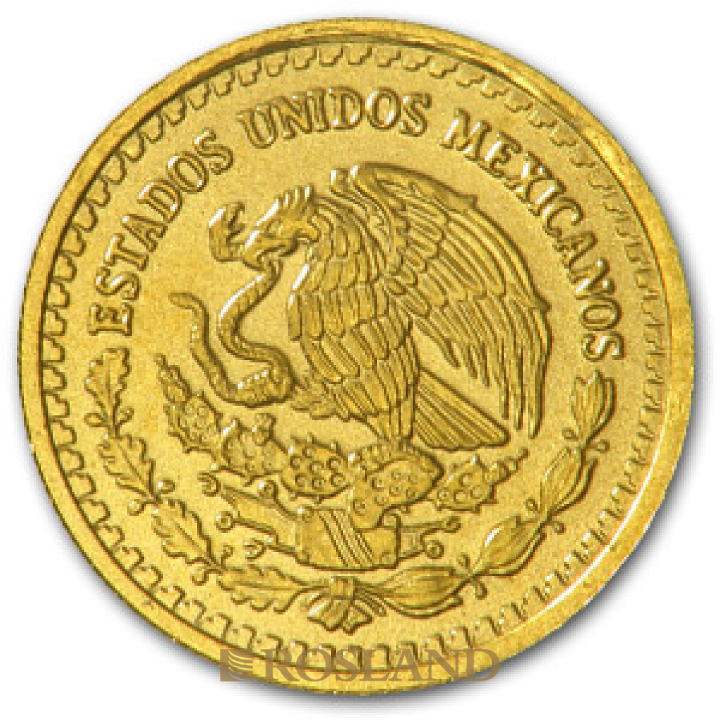 1/10 Unze Goldmünze Mexican Libertad 2008