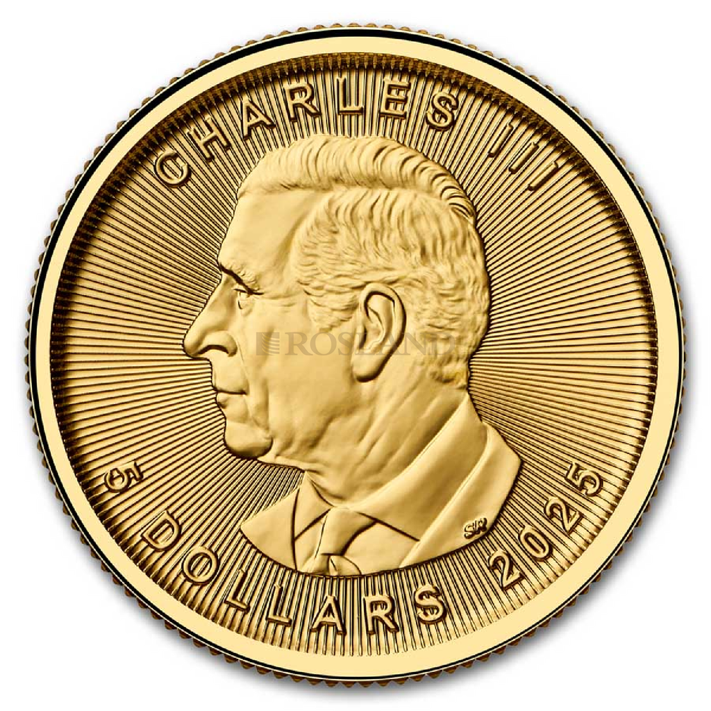1/10 Unze Goldmünze Kanada Maple Leaf 2025