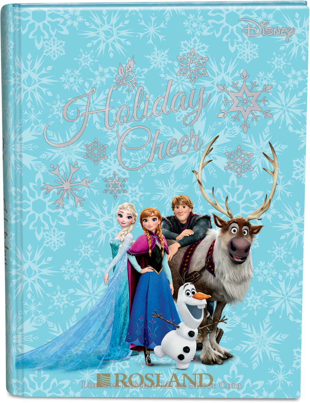 1/2 Unze Silbermünze Disney® Season's Greetings Holiday Cheer 2019 PP (Koloriert, Box, Zertifikat)