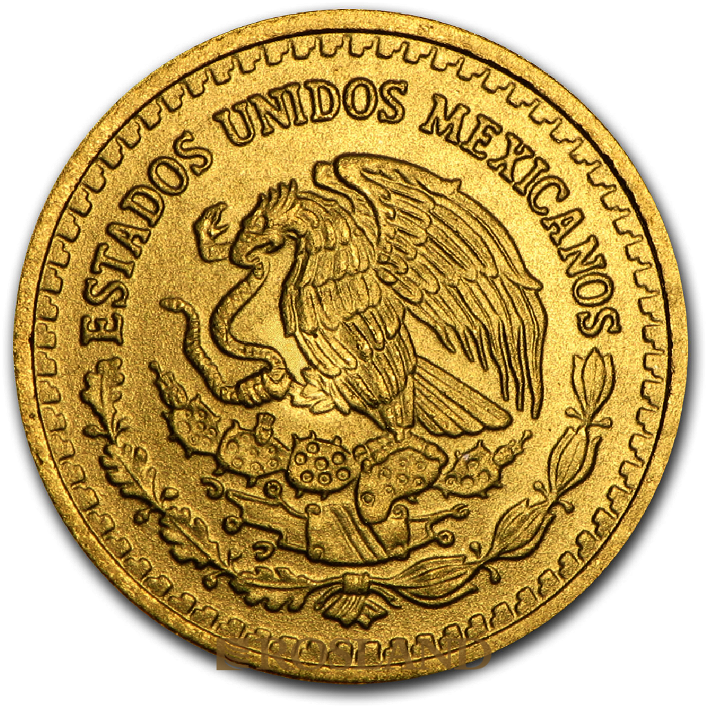 1/10 Unze Goldmünze Mexican Libertad 2015 PP