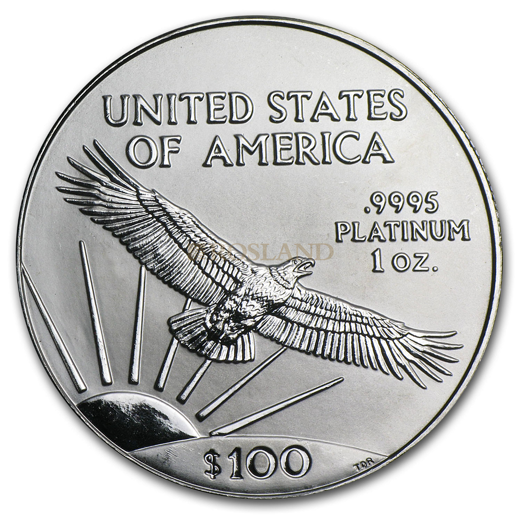 1 Unze Platinmünze American Eagle 2003