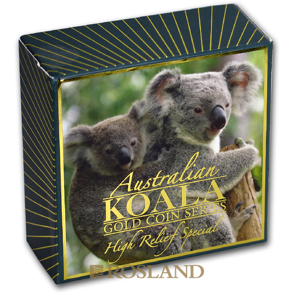2 Unzen Goldmünze Australien Koala 2014 PP (Box, Zertifikat)