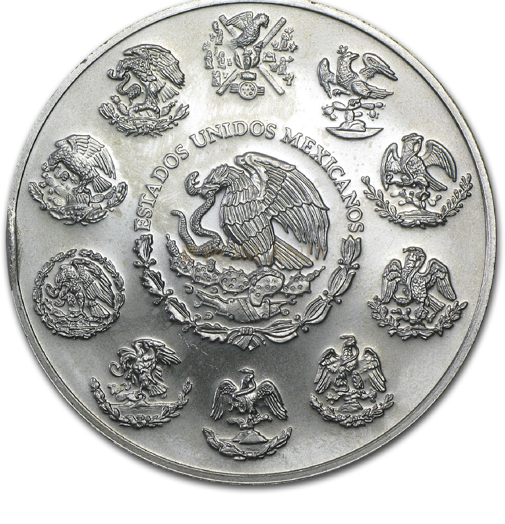 2 Unzen Silbermünze Mexican Libertad 2000