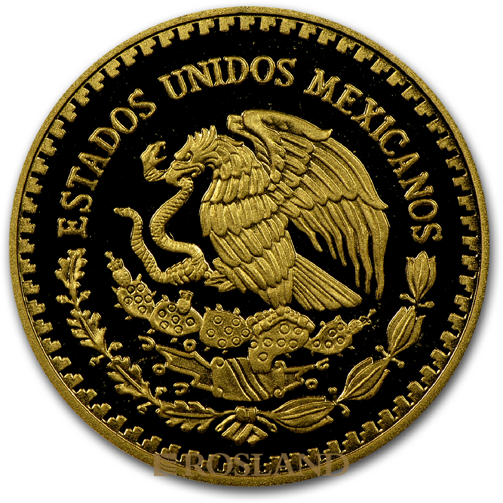 1,9 Unzen 5 Goldmünzen Set Mexican Libertad 2010 PP (Box, Zertifikat)