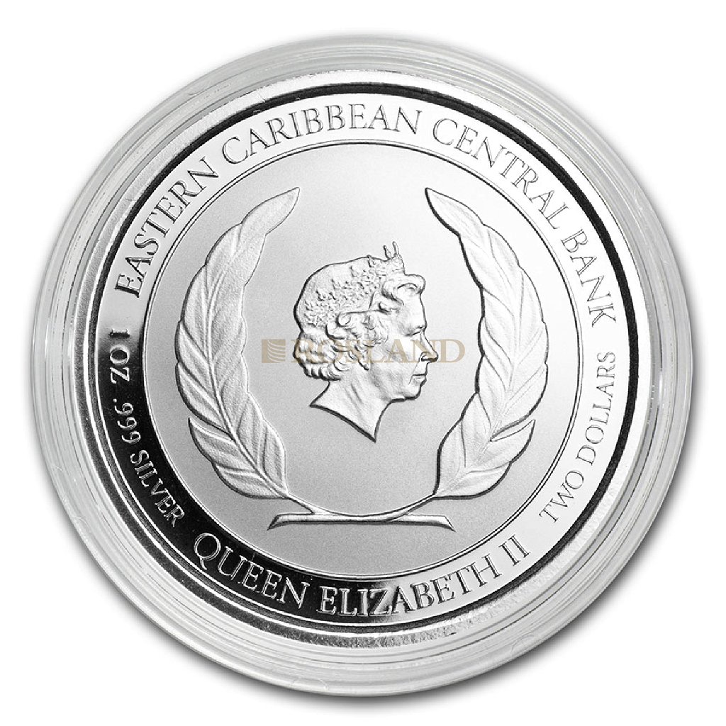 1 Unze Silbermünze EC8 Montserrat Oriole 2020