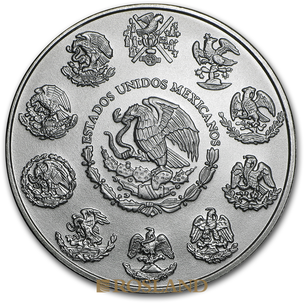1 Unze Silbermünze Mexican Libertad 2016