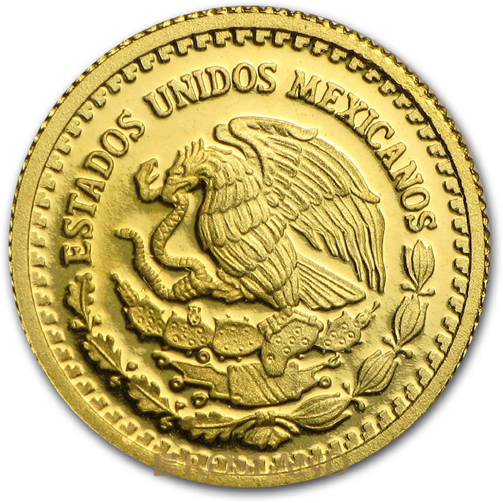 1/20 Unze Goldmünze Mexican Libertad 2015 PP