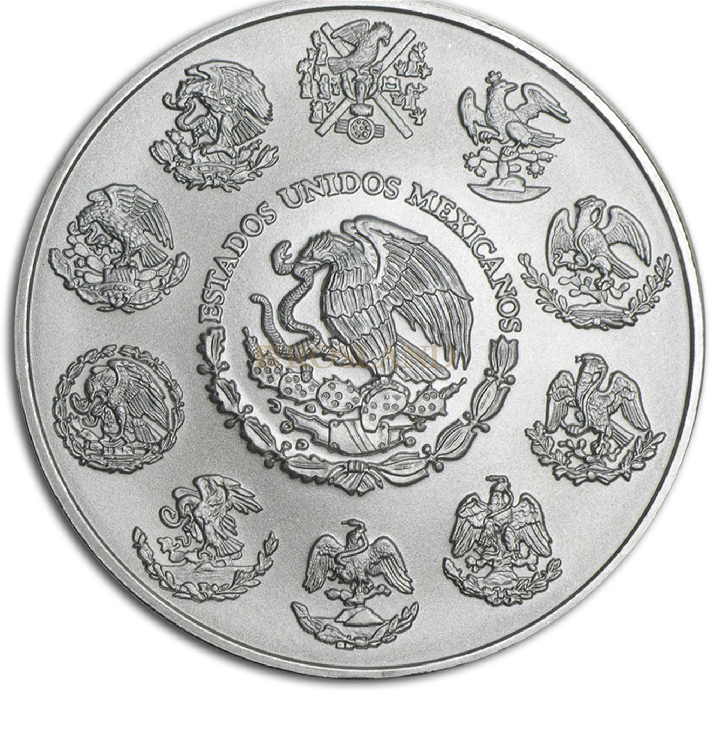 5 Unzen Silbermünze Mexican Libertad 2015