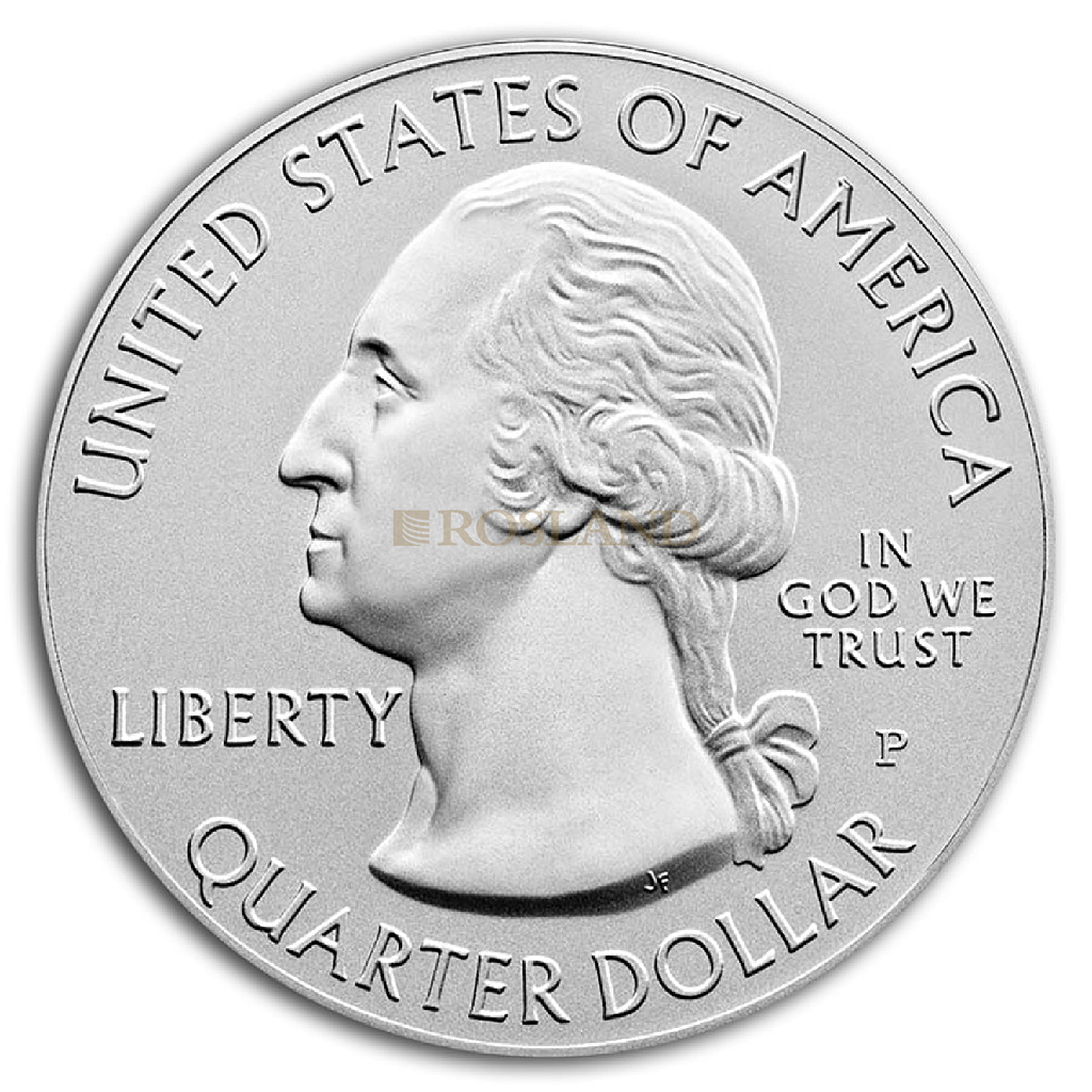 5 Unzen Silbermünze ATB  MB Rockefeller National Historical Park 2020 P (Box, Zertifikat)