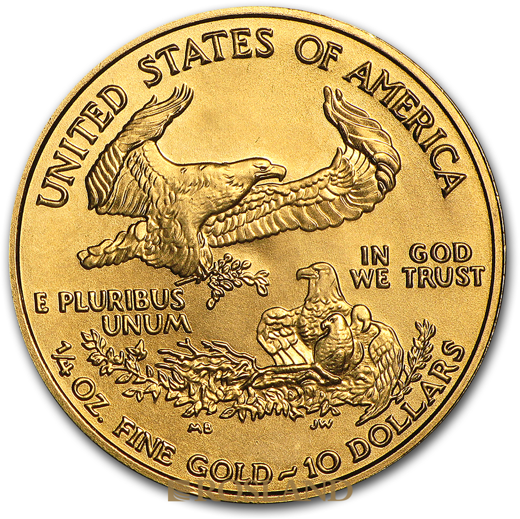 1/4 Unze Goldmünze American Eagle 2007