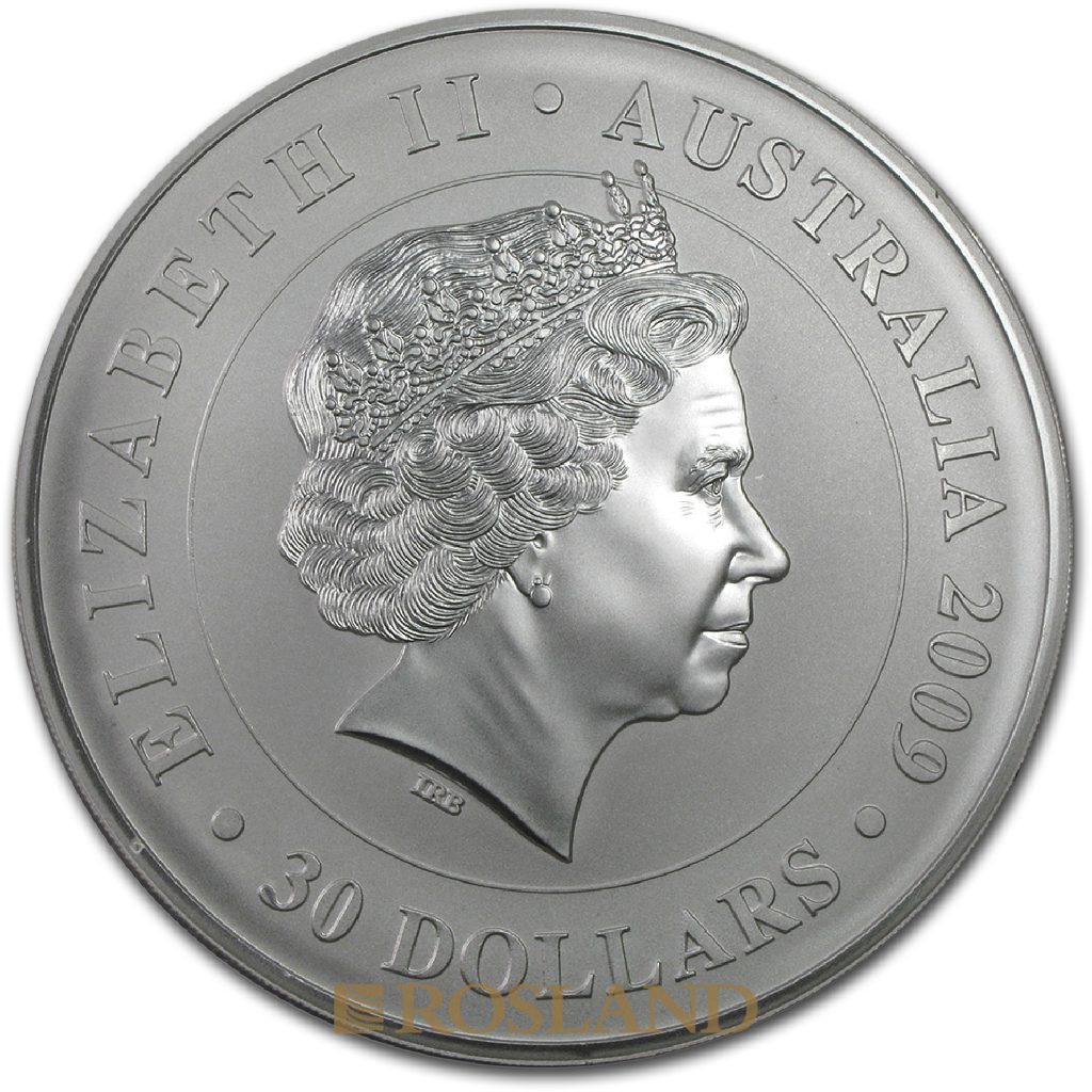 1 Kilogramm Silbermünze Koala 2009