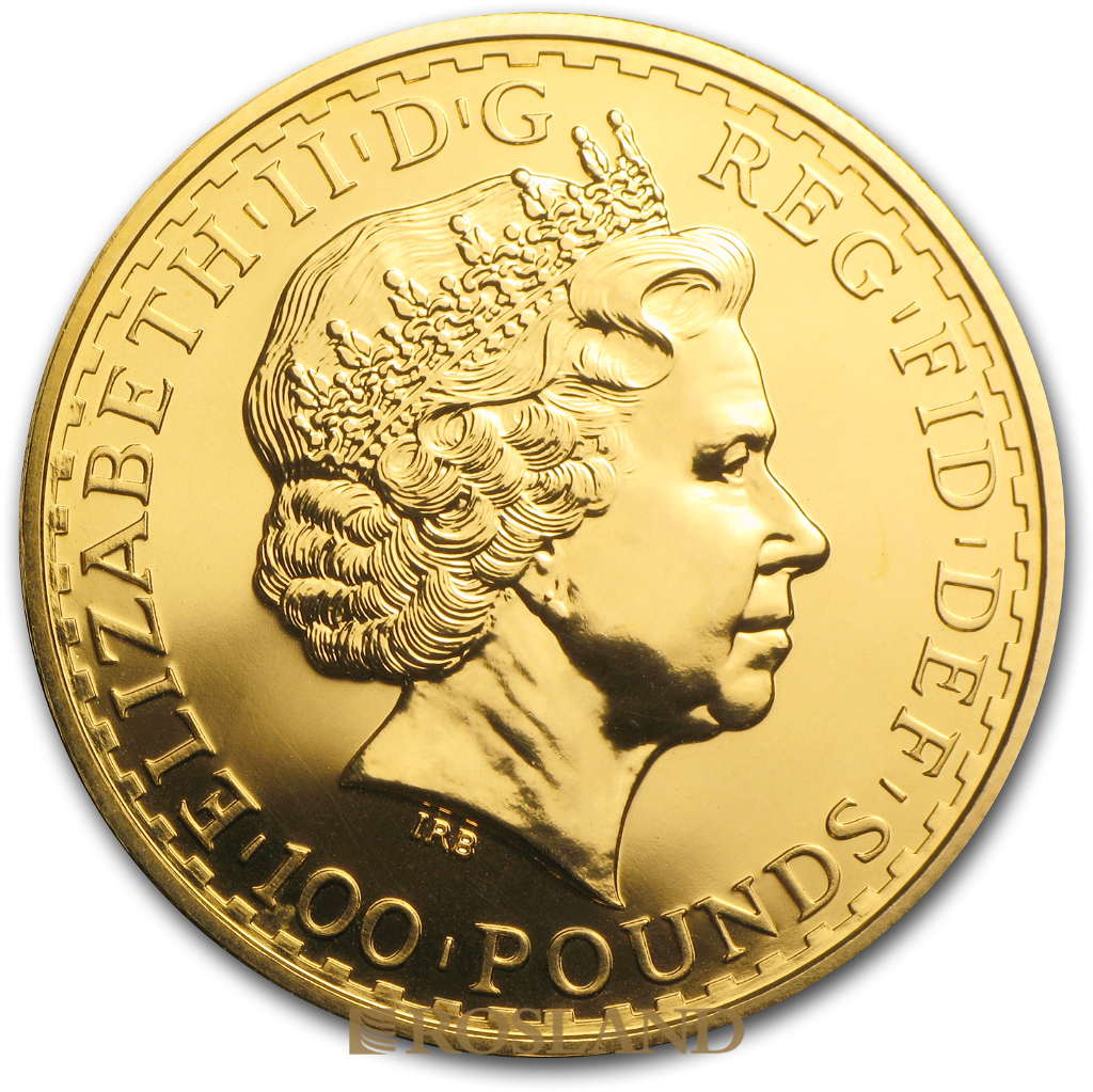 1 Unze Goldmünze Britannia 2001