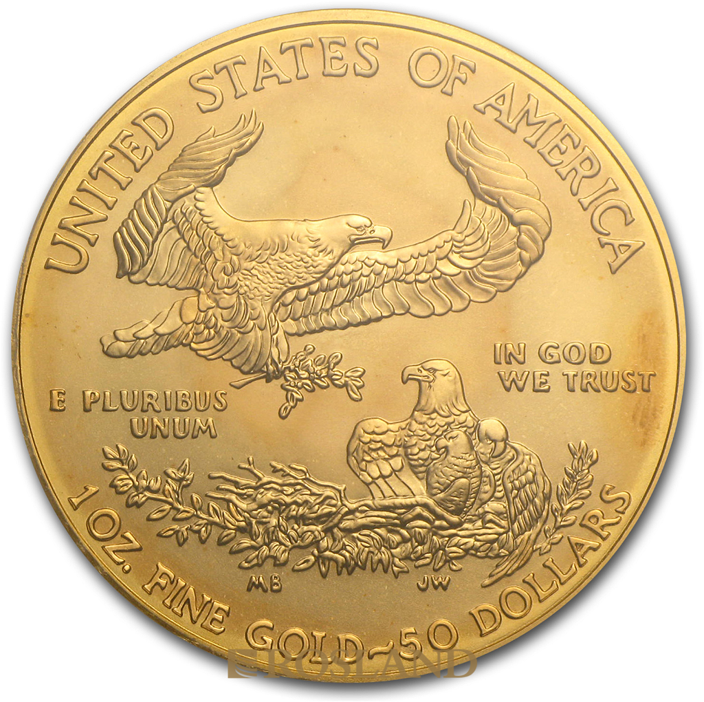 1 Unze Goldmünze American Eagle 2011 25 Jahre Jubiläum PCGS MS-70 (FS)