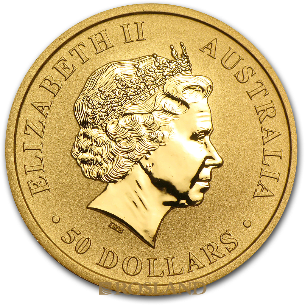 1/2 Unze Goldmünze Australien Känguru 2012
