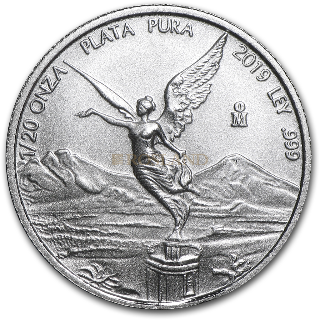 1/20 Unze Silbermünze Mexican Libertad 2019