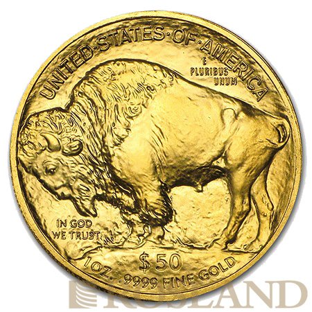 1 Unze Goldmünze American Buffalo 2007